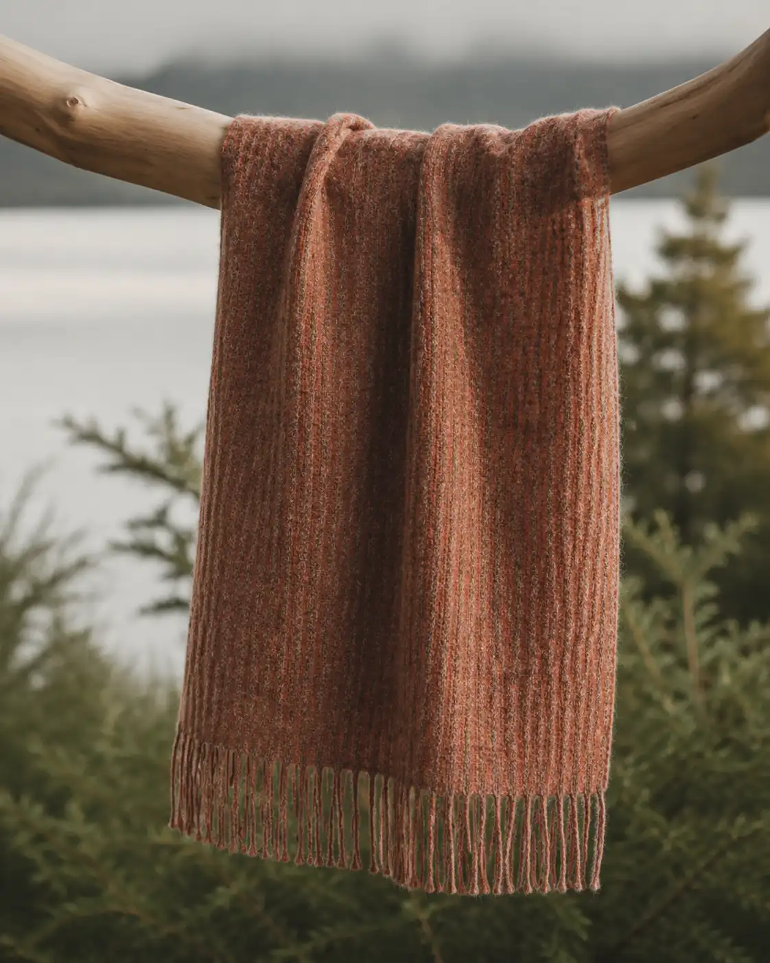 bufanda de alpaca blend original de perú grupo Inca